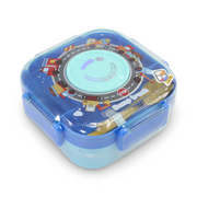 Dump Truck Lunch Box with (Fork ,Spoon and Sauce Container) – Blue & Baby Blue
