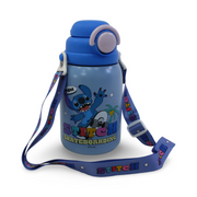 Stitch Stainless Steel Water Bottle – Blue
