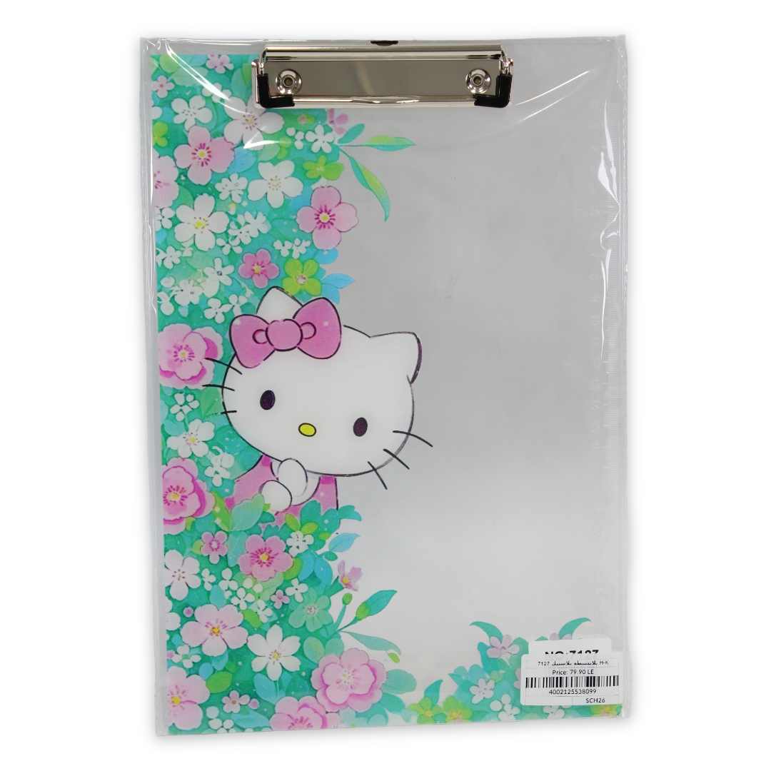 Hello Kitty Plastic Clipboard