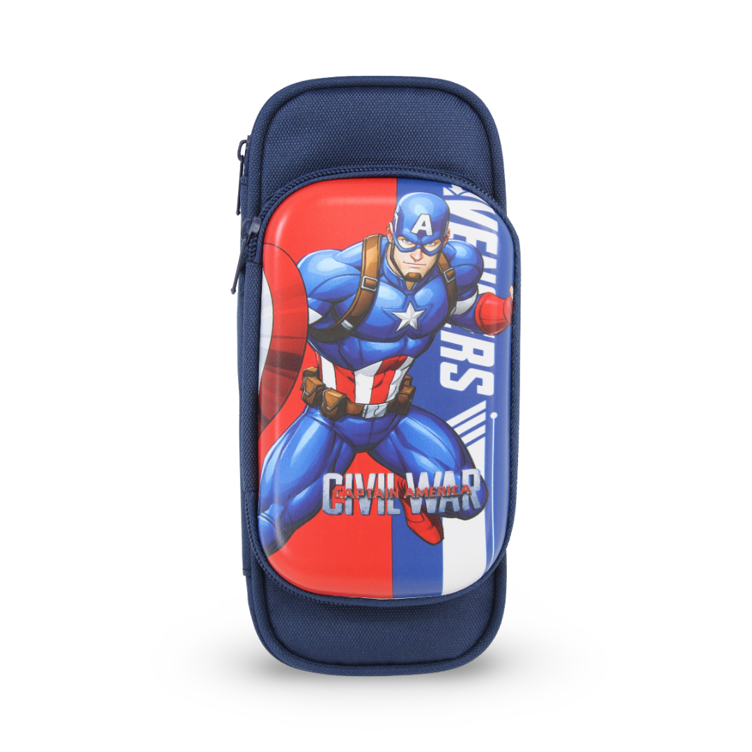 Captain America Pencil Case – Navy