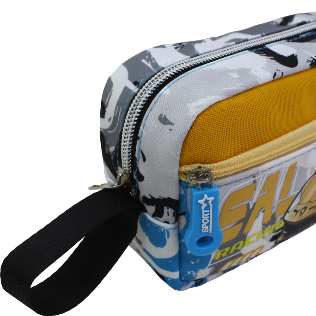 Racing Car Pencil Case – Yellow