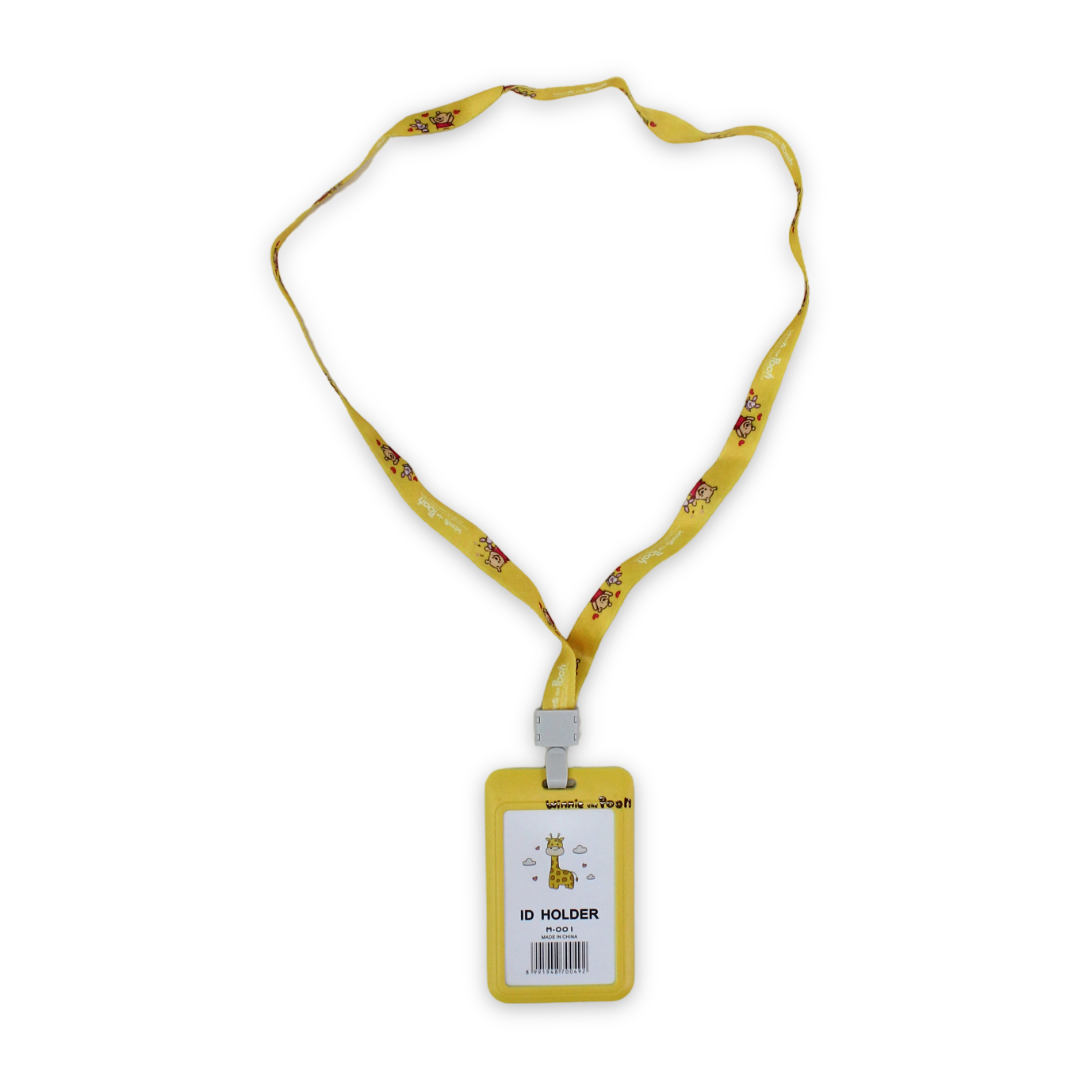 Pooh ID Badge Holder