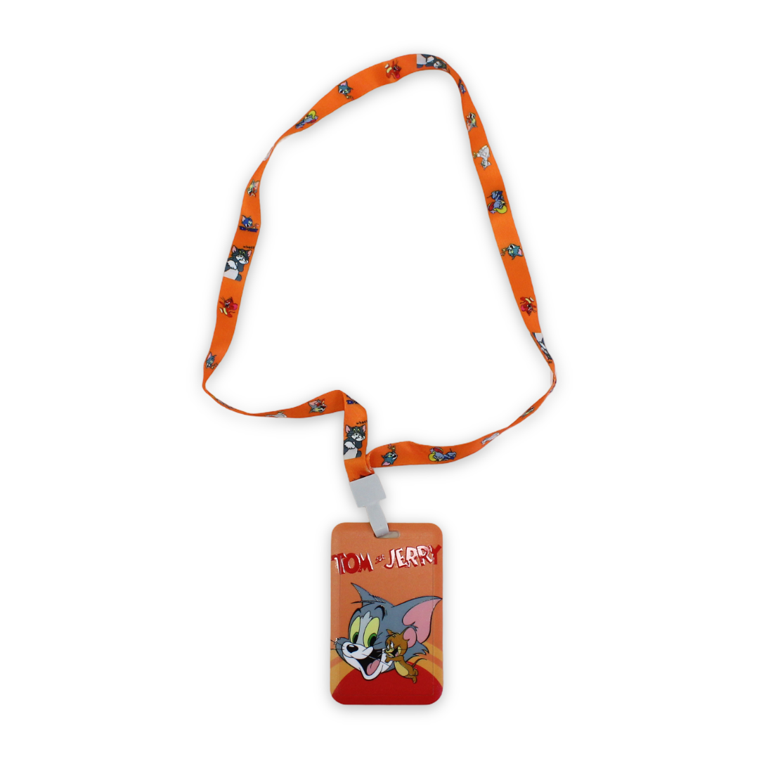 Tom & Jerry ID Badge Holder – Orange