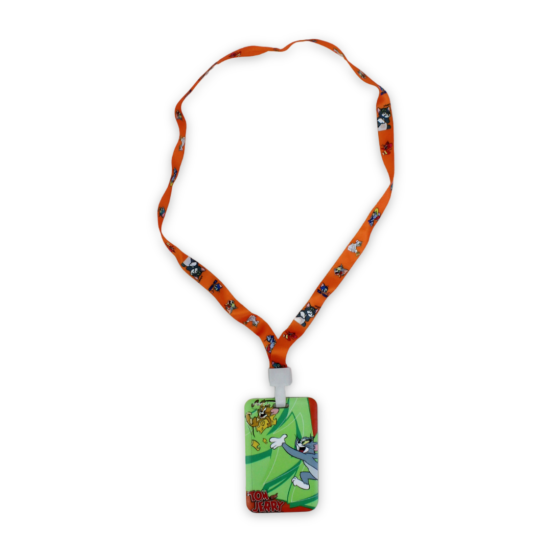 Tom & Jerry ID Badge Holder – Green