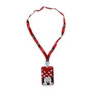 Minnie Mouse ID Badge Holder – Red