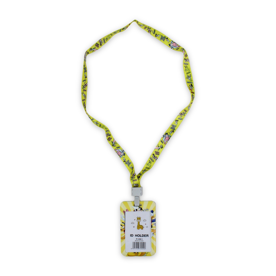 Mickey Mouse and Friends ID Badge Holder – Yellow
