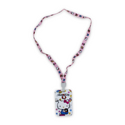 Hello Kitty ID Badge Holder – White