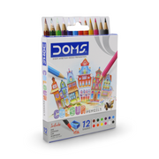 Doms Colour Pencils – 12 Shades