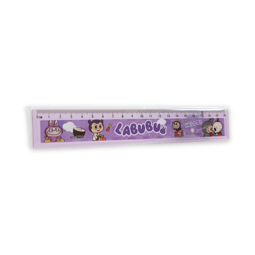 Labubu Ruler 20cm – Purple - School - Andlosya Group