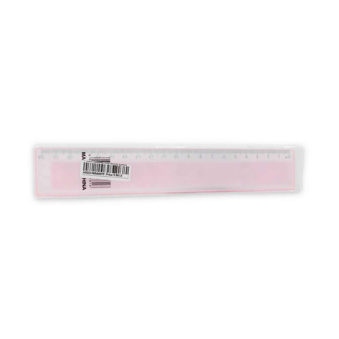 Princess Ruler 20cm – Pink
