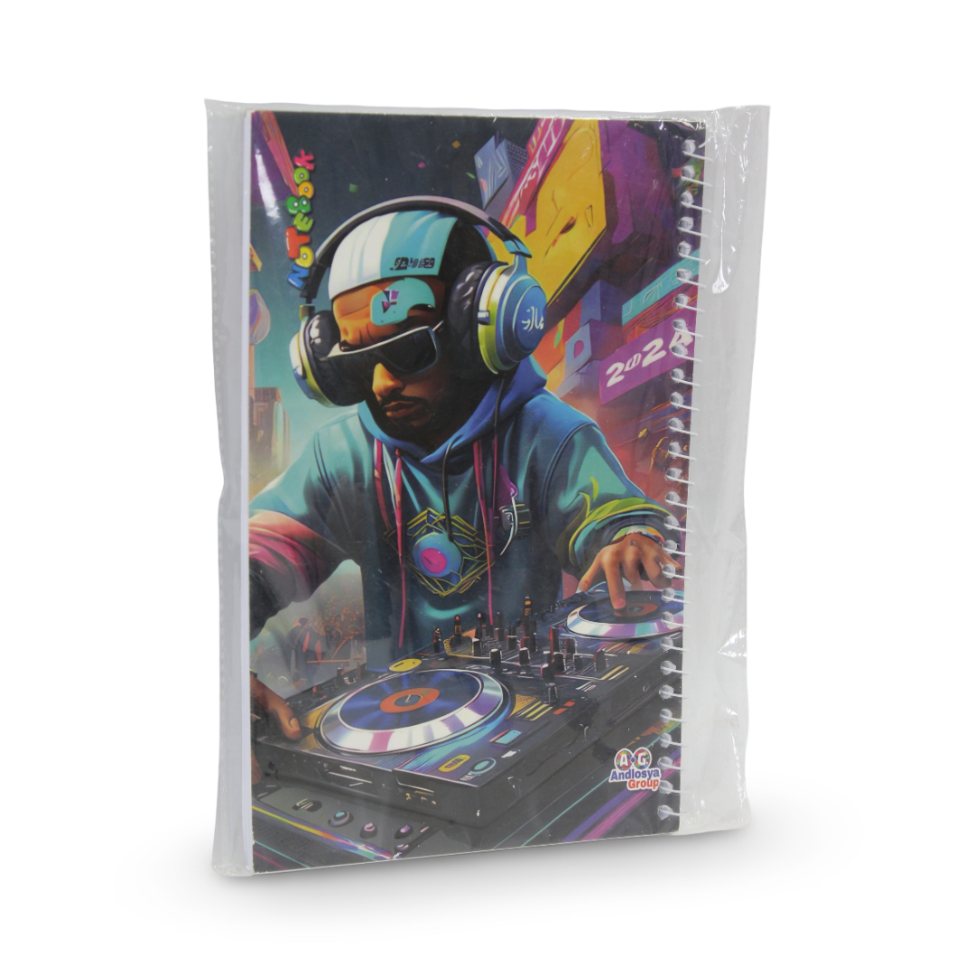 DJ Notebook – 100 Pages