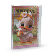 Ducky Holding Coffee Cup Notebook – 100 Pages