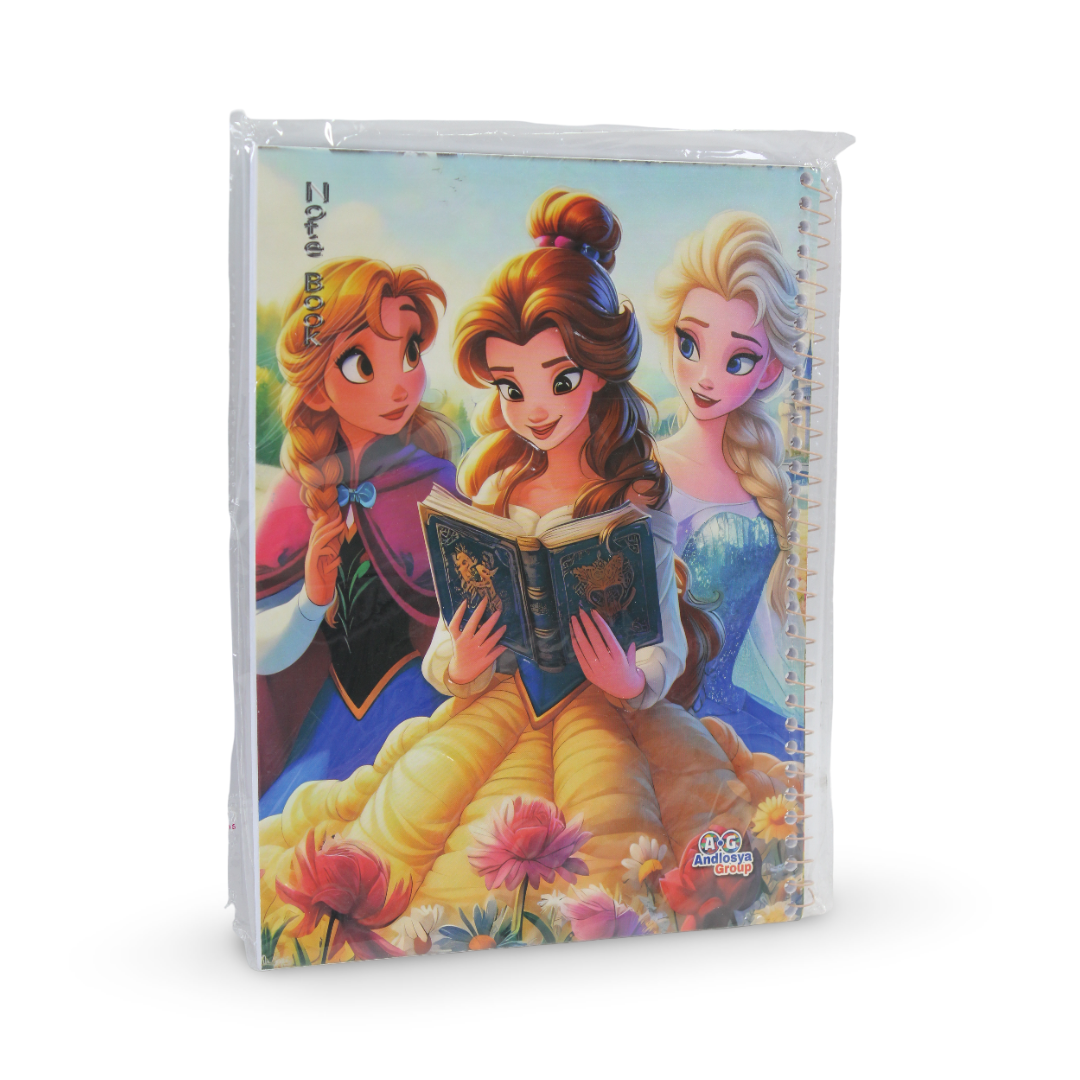 Princess Notebook – 80 Pages - School - Andlosya Group