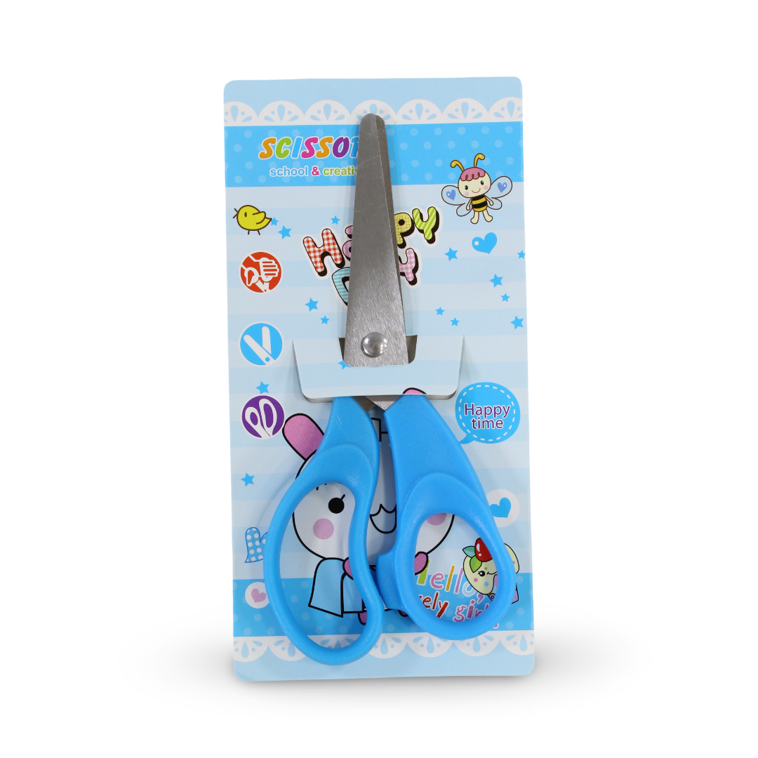 Kids Scissors – Baby Blue - School - Andlosya Group
