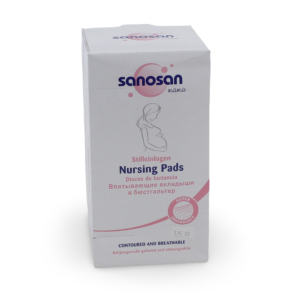 Sanosan Mama Nursing Pads – 30 Pcs - Baby Essentials
