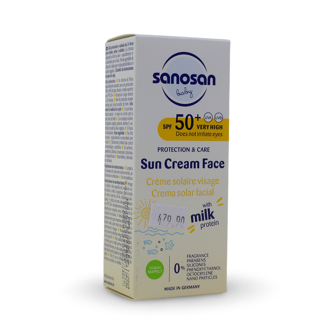 Sanosan Baby Sun Cream Face SPF 50+