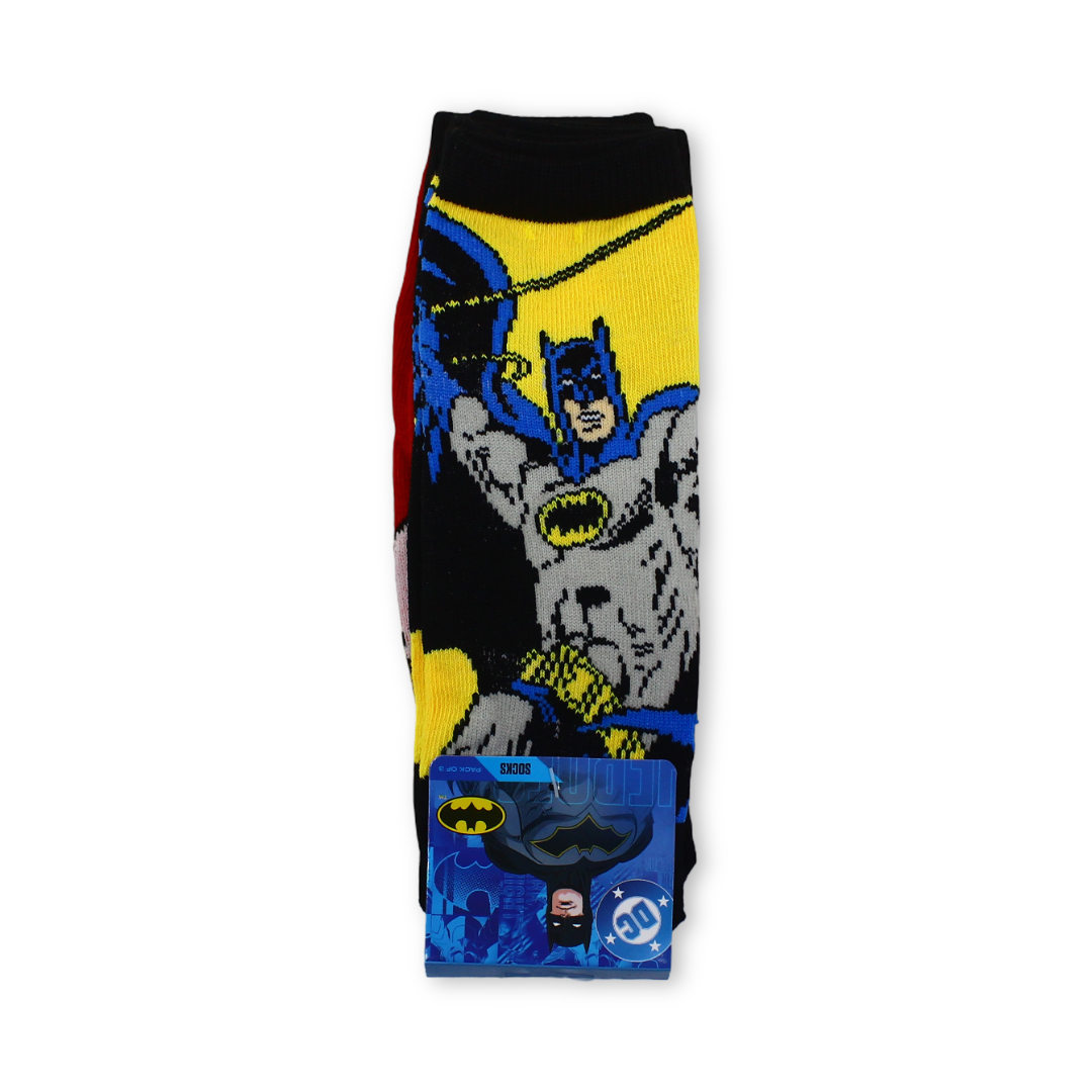 DC Comics Batman Socks – Pack Of 3