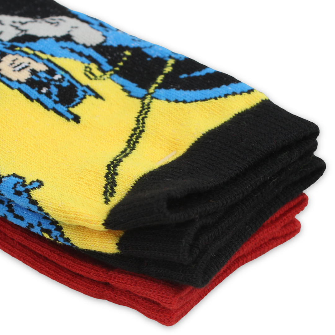 DC Comics Boys Batman Socks – Pack Of 3