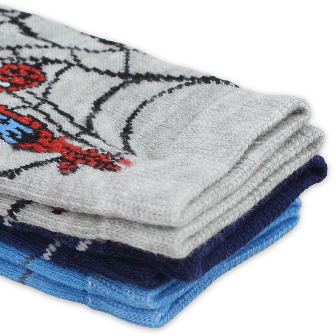 DC Comics Boys Spider-Man Socks – Pack Of 3