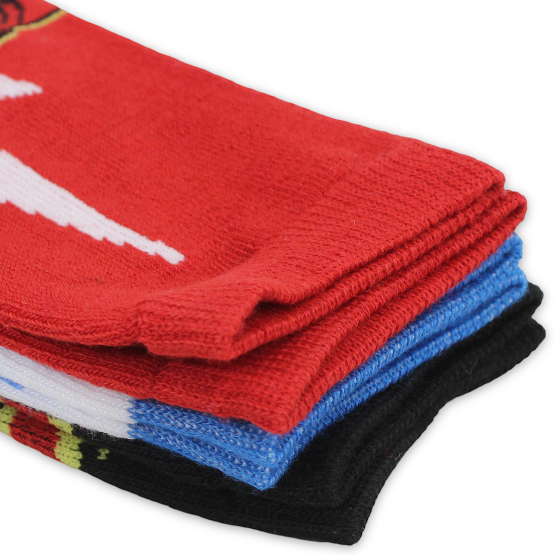 DC Comics Boys Cars Socks – Pack Of 3