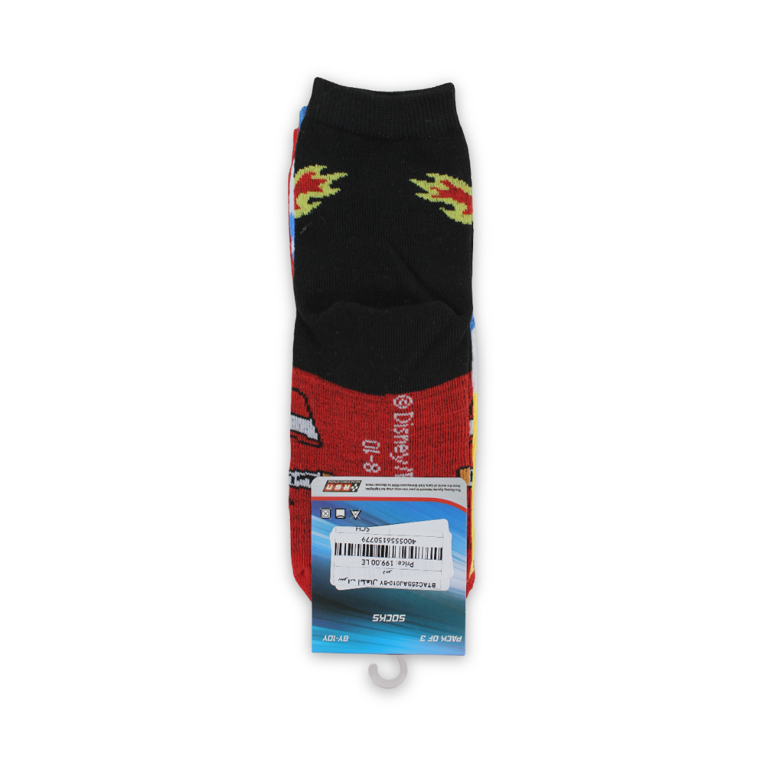 DC Comics Boys Cars Socks – Pack Of 3
