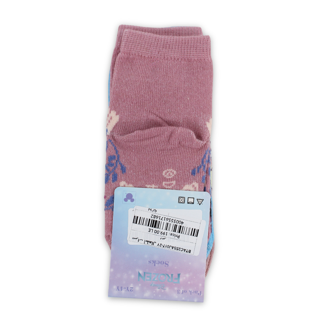 DC Comics Girls Frozen Socks – Pack Of 3