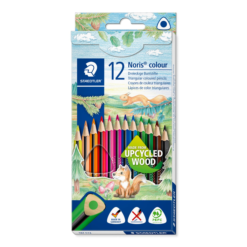 Staedtler Noris Wooden Colored Pencils - 12 Colors