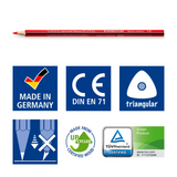 Staedtler Noris Wooden Colored Pencils – 24 Colors