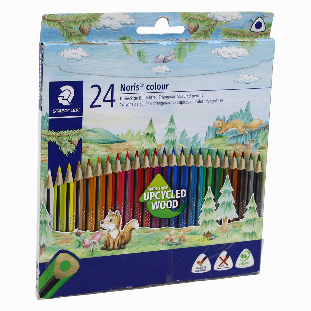 Staedtler Noris Wooden Colored Pencils – 24 Colors