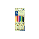 Staedtler Hexagonal Pencils, Pattern Mix, 24pk