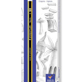 Noris Staedtler Graphite Pencil - B - 1201 (Pack Of 12)