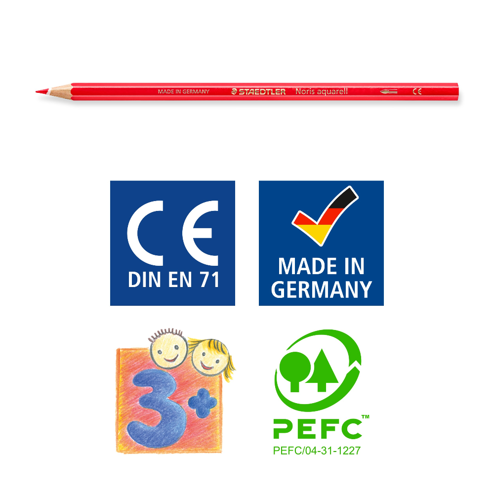 Staedtler Noris Wooden Colored Pencils – 36 Colors