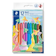 Staedtler Noris Twist Wax Crayons – 12 Colors