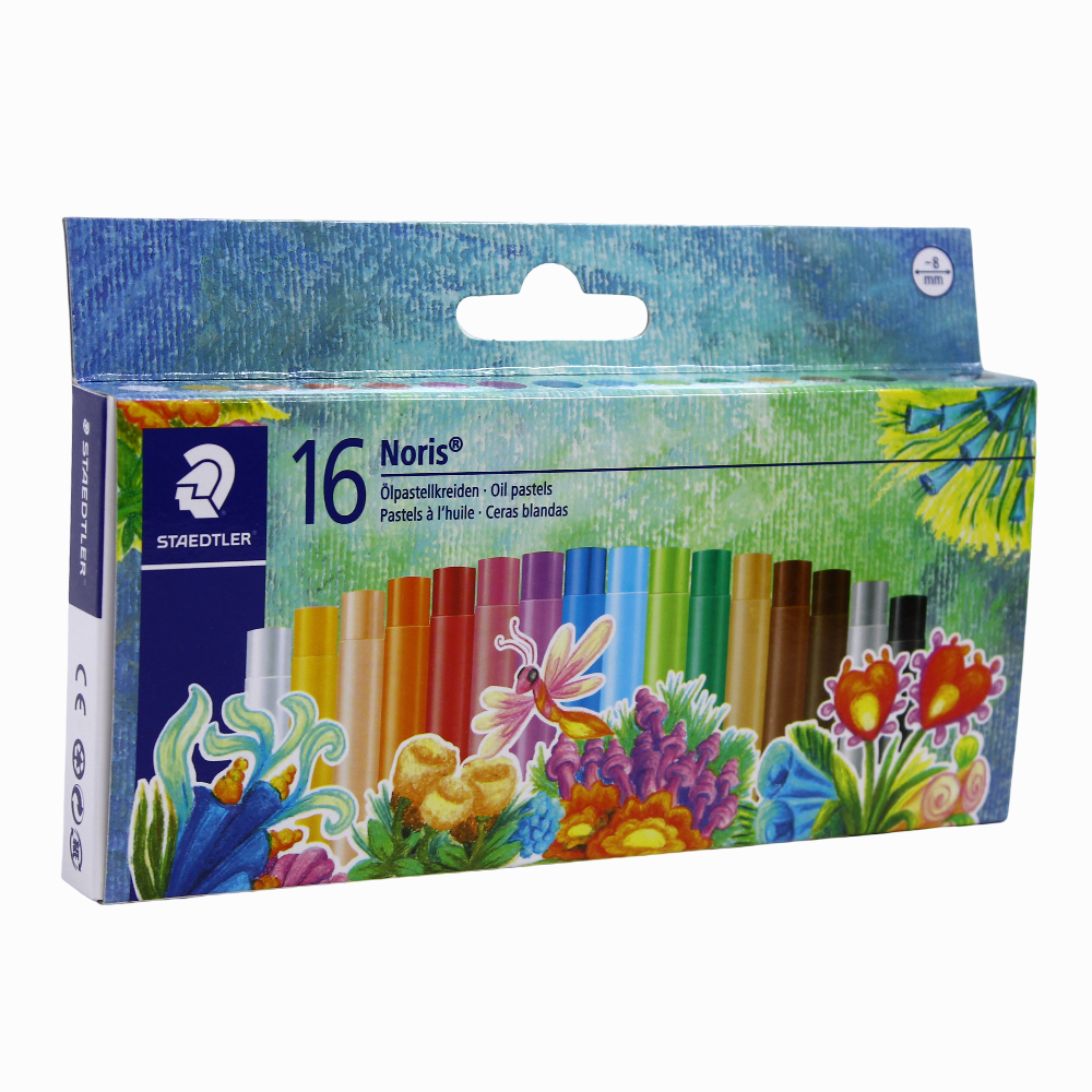 Staedtler Noris Pastel Crayons – 16 Colors
