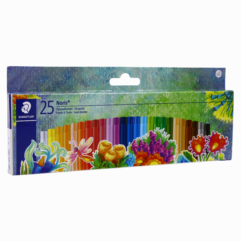 Staedtler Noris Pastel Crayons – 25 Colors