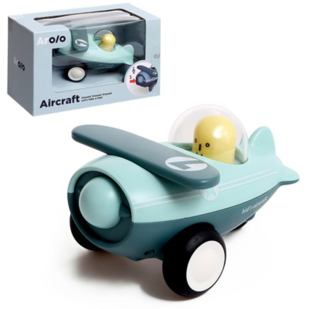 Arolo Baby Toys Mini Friction Powered Aircraft