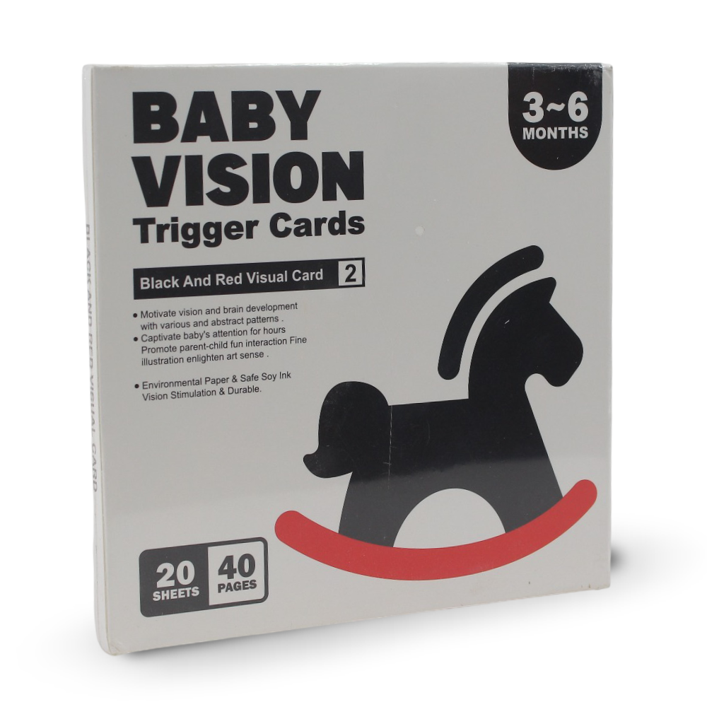 Baby Vision Trigger Cards 3-6M - Toys - Bright Future