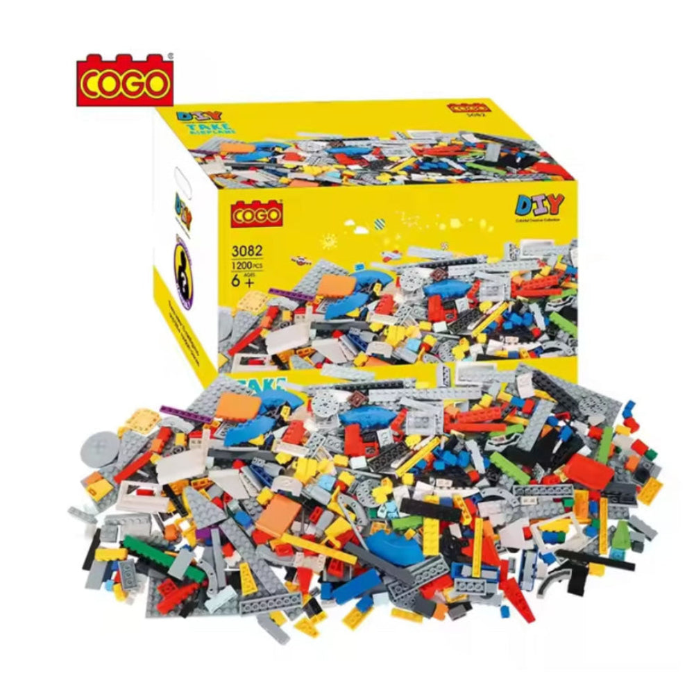 Cogo Take Airplane Building Block Set – 1200Pcs