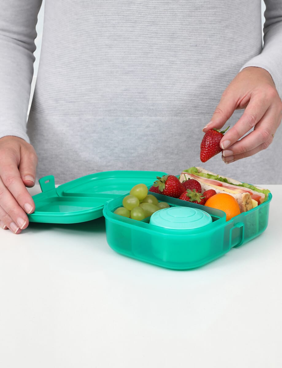 Sistema Plastic Lunch Box – Green