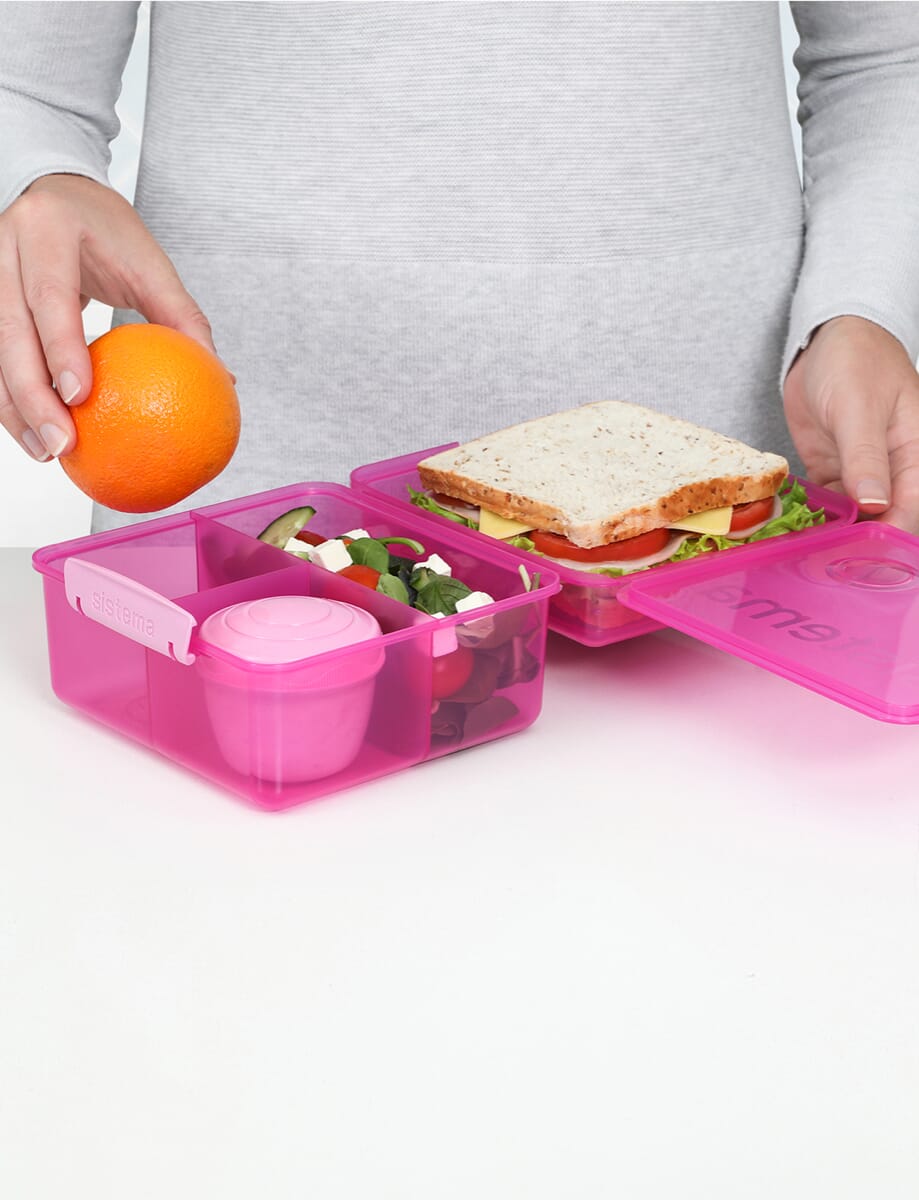 Sistema Lunch Box – Insulated Fabric Pink 2L