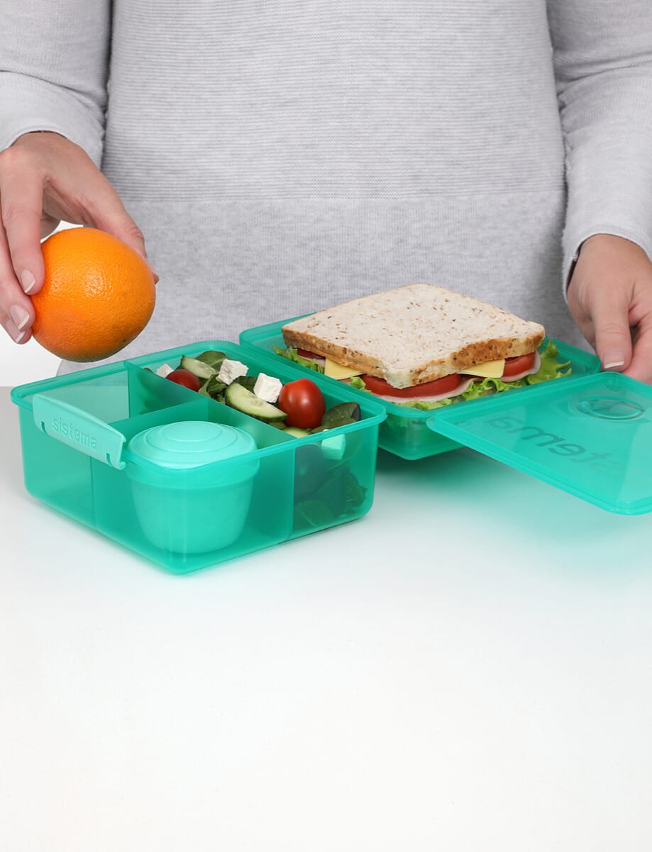 Sistema Plastic Lunch Box – Aqua