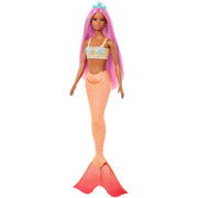Mattel Barbie Mermaid Doll – Pink Fantasy Hair & Headband Accessory