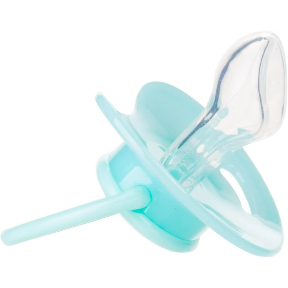 Canpol Babies Silicone Angled Soother 6–18 Months – Aqua