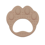True Gold Silicone Teether – Brown