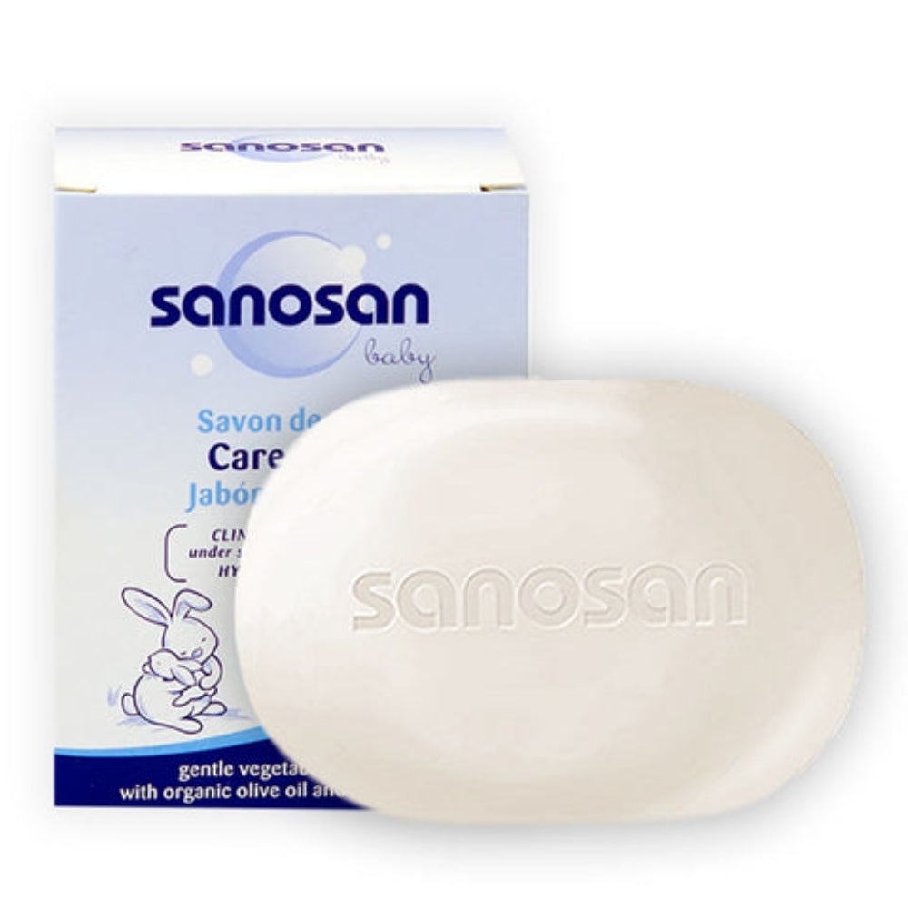 Sanosan Baby Care Soap 100 G - Baby Essentials