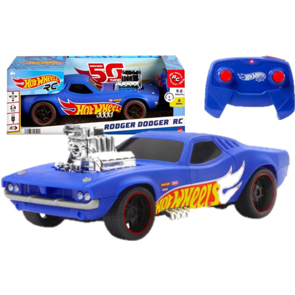 Hot Wheels Rodger Dodger 1:16 Scale RC Vehicle - Toys - OKO
