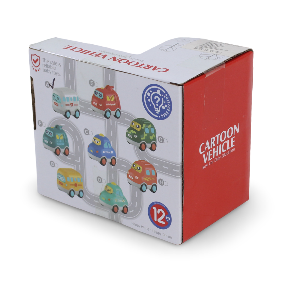 Huanger Cartoon Vehicle Ambulance Musical Toy