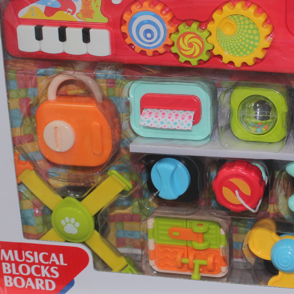 Musical Blocks Activity Board Toy