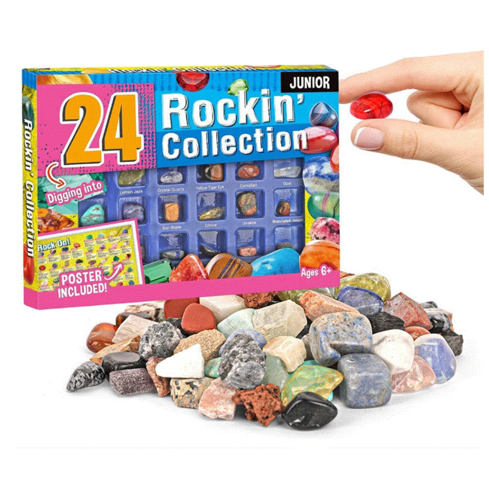 Junior Gemstones Rockin' Collection – 24 Pcs