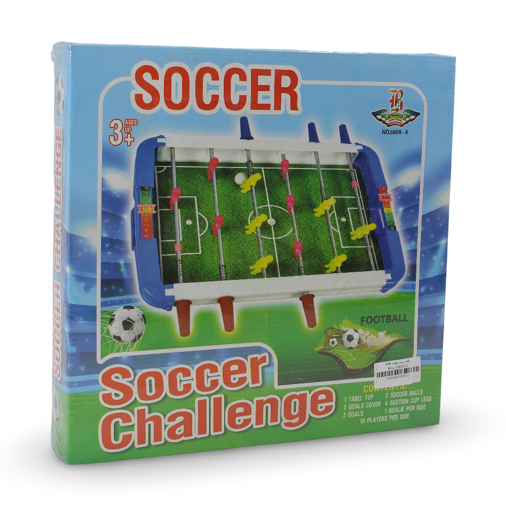 Soccer Challenge Baby Foot Table Game with Players and Scoreboard